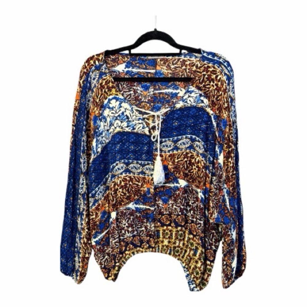 West Kei Multicolor Boho Blouse